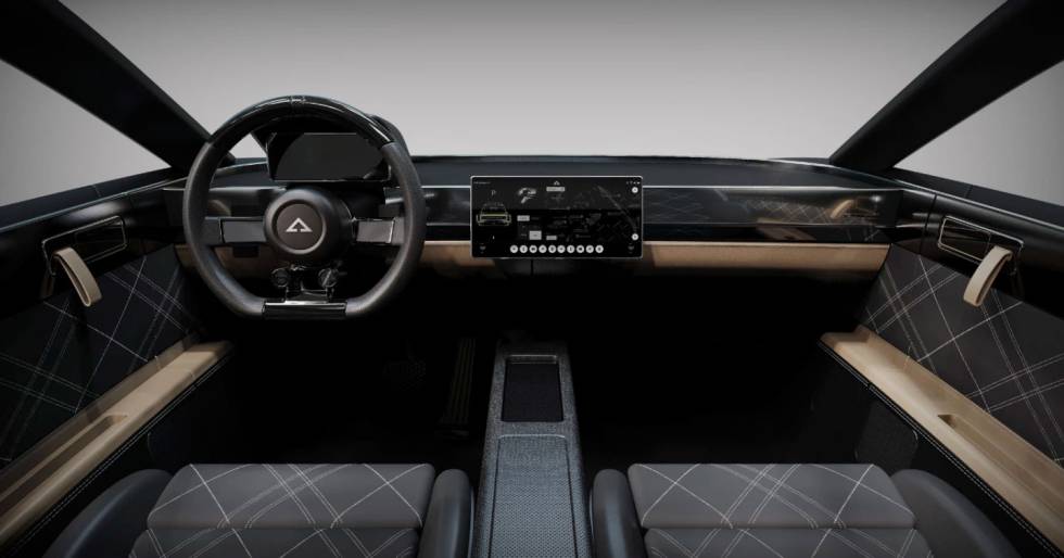 Interior del Alpha JAX.