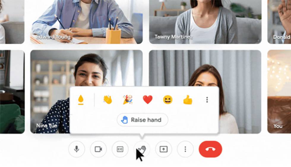 Reacciones con emoticonos en las conversaciones.