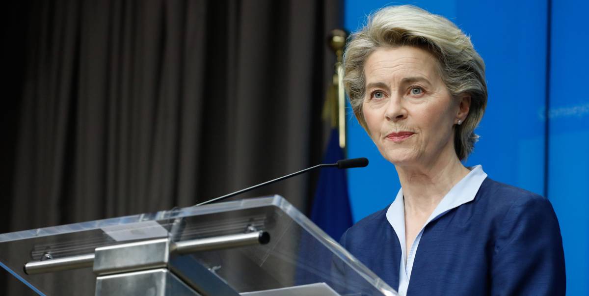 La presidenta de la Comisión Europea, Ursula von der Leyen.