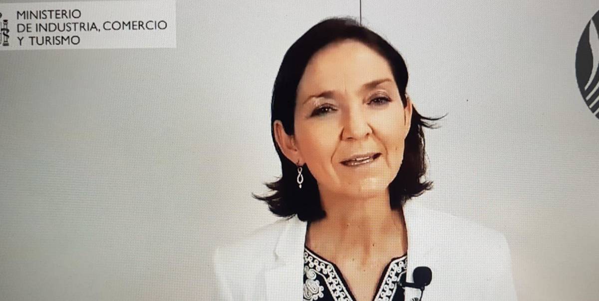 La ministra de Industria, Reyes Maroto