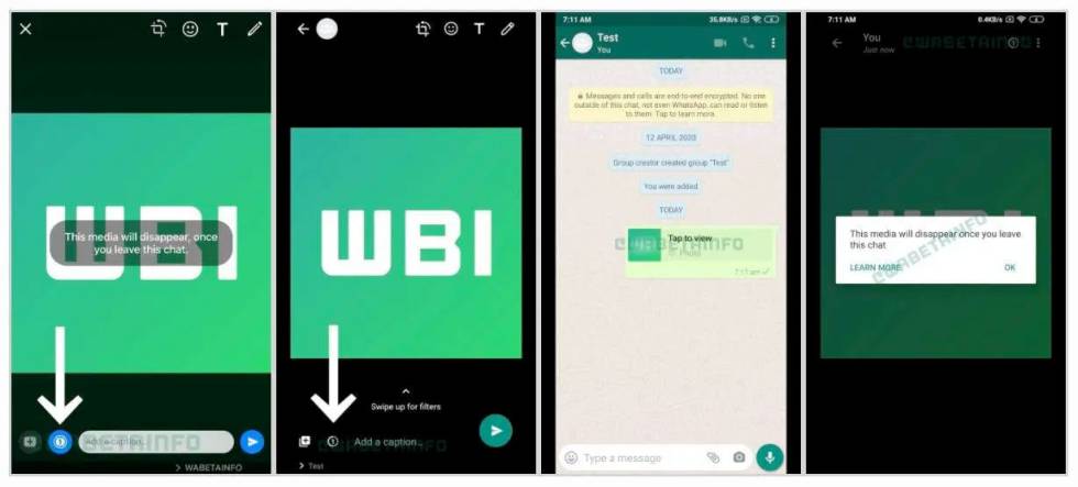 WhatsApp, mensajes que caducan.