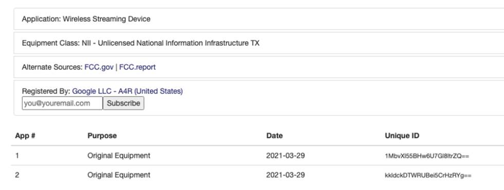 Nuevo dispositivo en 'streaming' de Google.