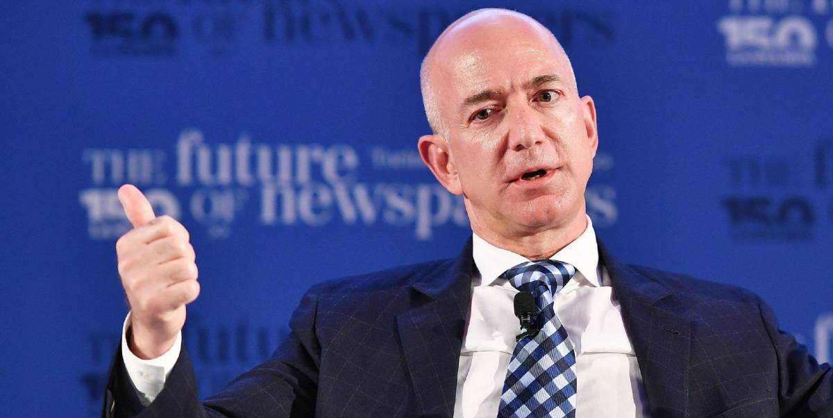Jeff Bezos, fundador de Amazon.