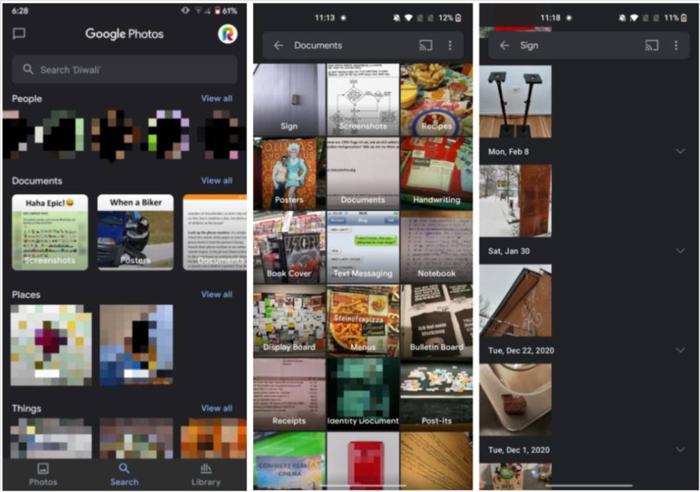 Google Fotos va a facilitar la búsqueda de documentos con esta función