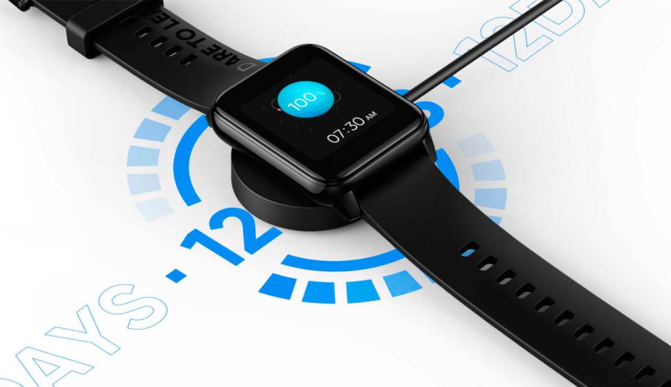 El nuevo smartwatch cargando