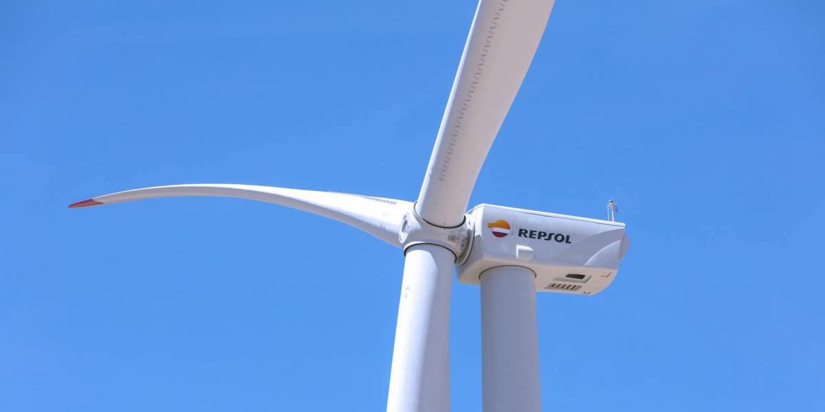 Aerogenerador de Repsol.