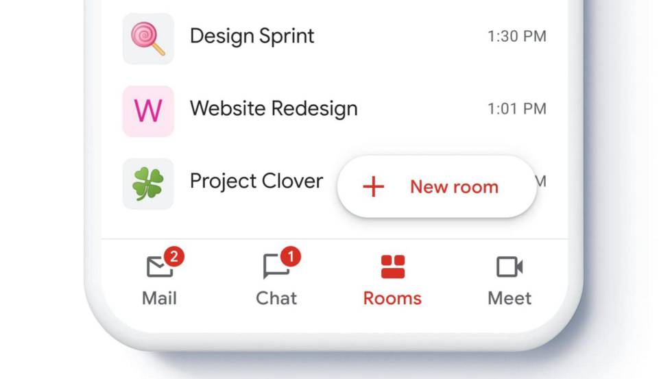 Nuevas pestañas dentro de Gmail.