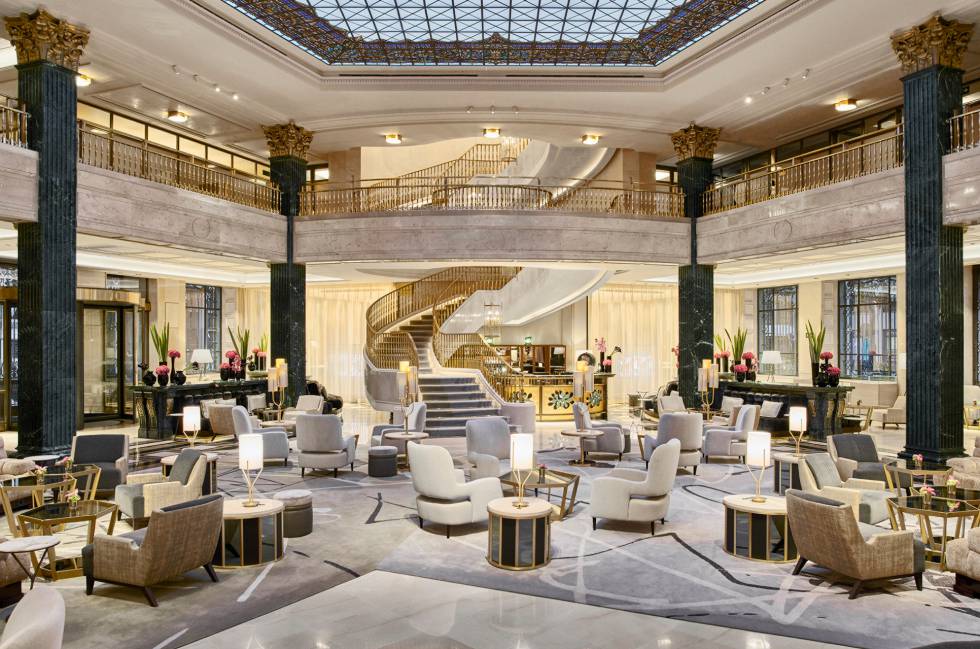 Interior del nuevo Four Seasons Hotel, en Madrid.