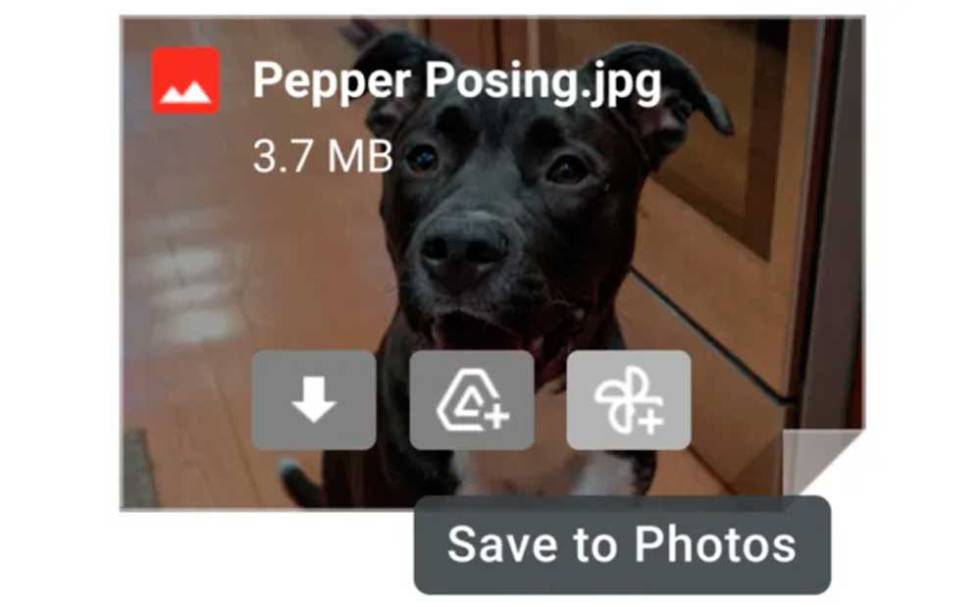 El nuevo botón de Google Fotos en Gmail