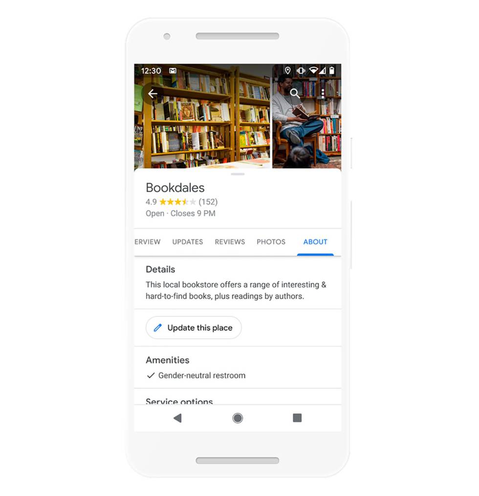 Nueva información en Google Maps.