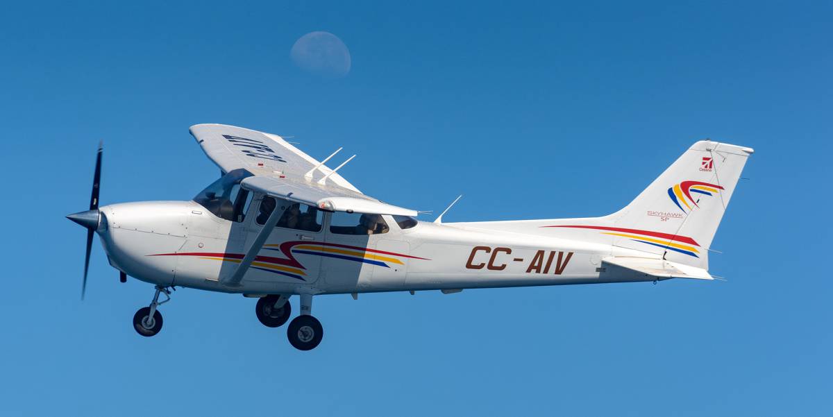 Cessna 172 Skyhawk, subastado a partir de 2.000 euros.