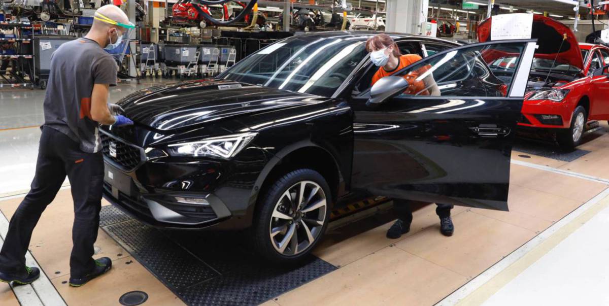 Planta de Seat en Martorell (Barcelona).