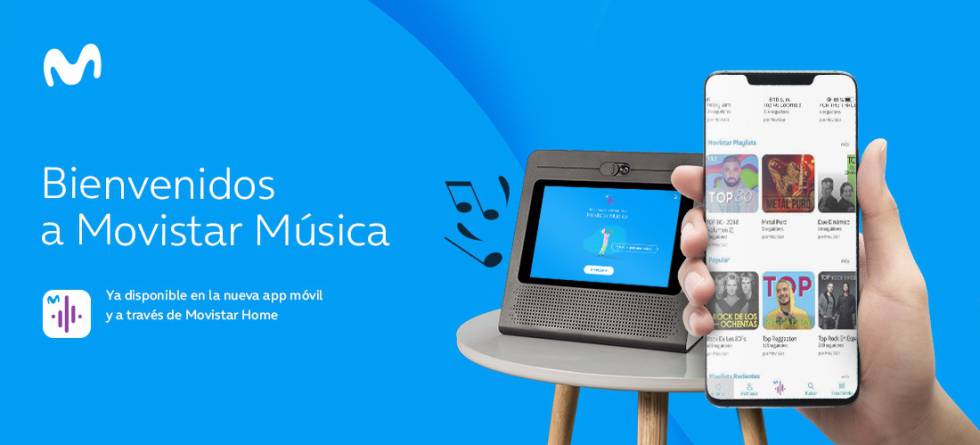 Nuevo servicio musical de Movistar.