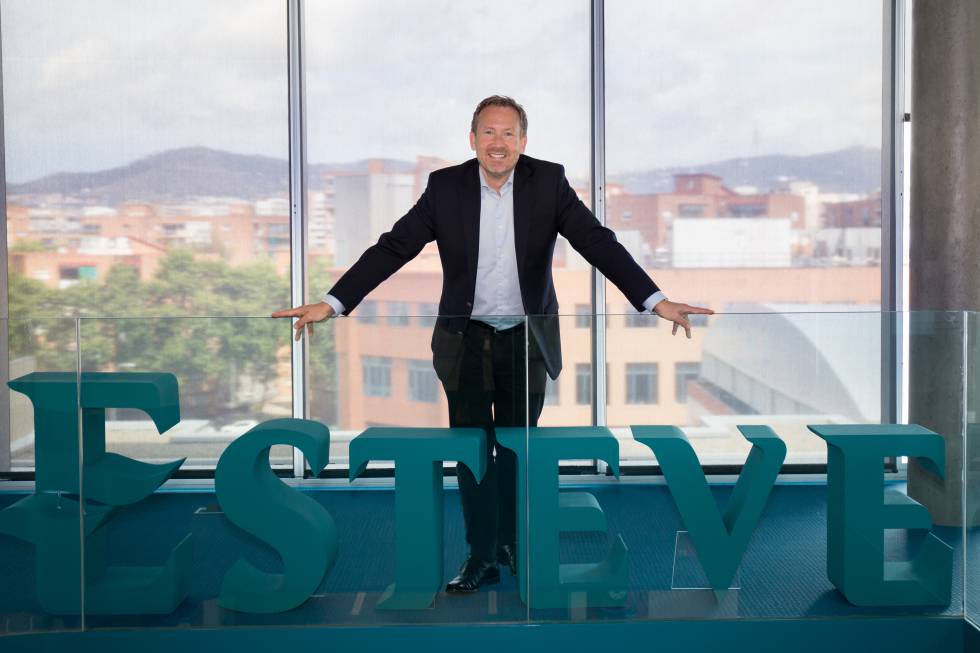 Staffan Schüberg, en la sede de Esteve en Barcelona.