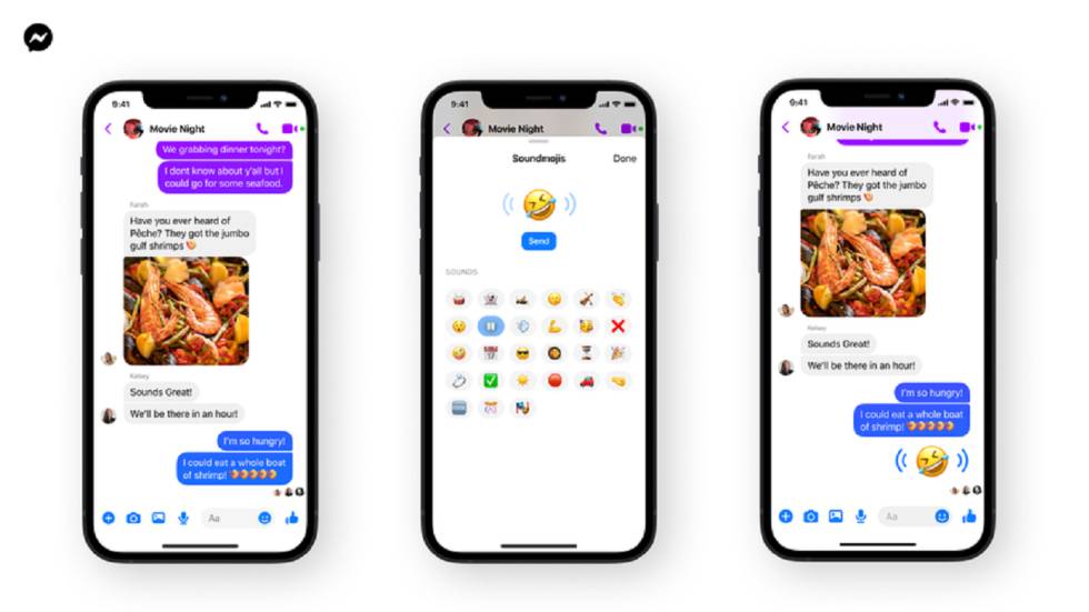 Diseño de los Facebook Soundmoji