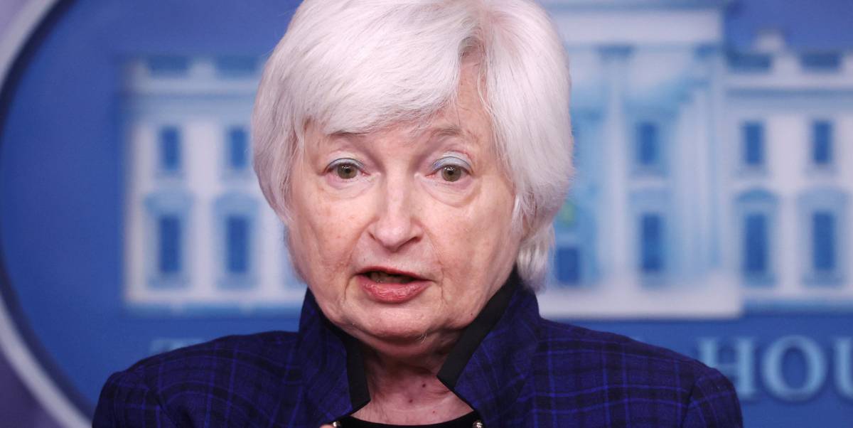 Janet Yellen, secretaria del Tesoro de EE UU.