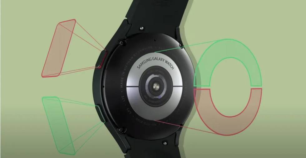 Trasera del Samsung Galaxy Watch4