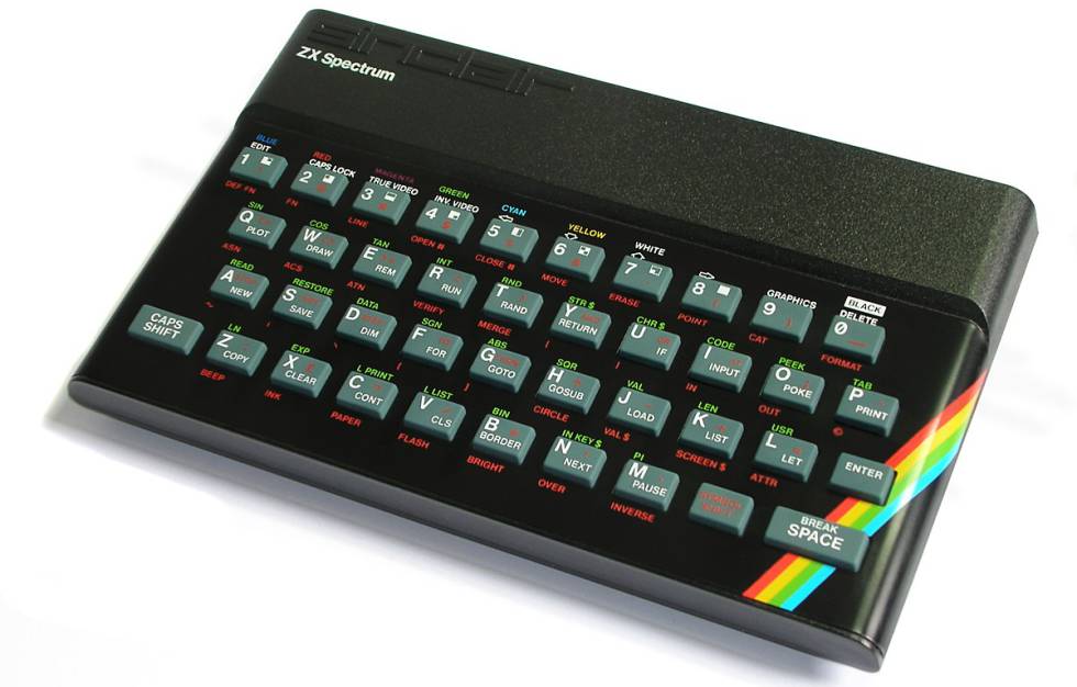 ZX Spectrum 48k, la gran obra de Sir Clive Sinclair.