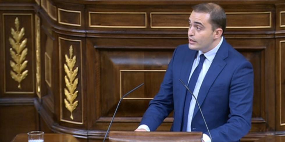 El diputado socialista Manuel Arribas.