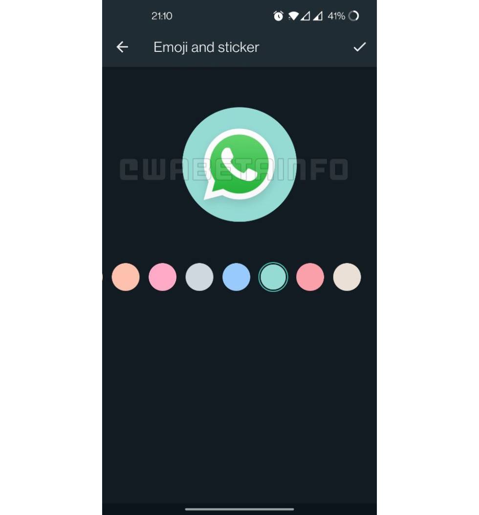 Nuevo editor de iconos de grupo.