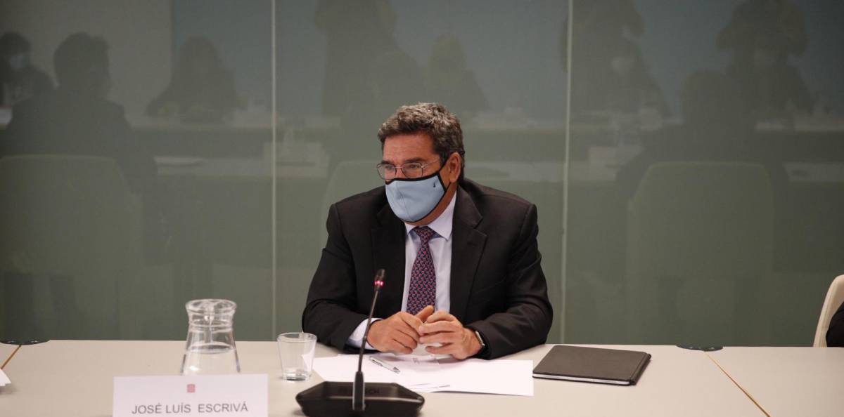El ministro de Inclusión, Seguridad Social y Migraciones, José Luis Escrivá.