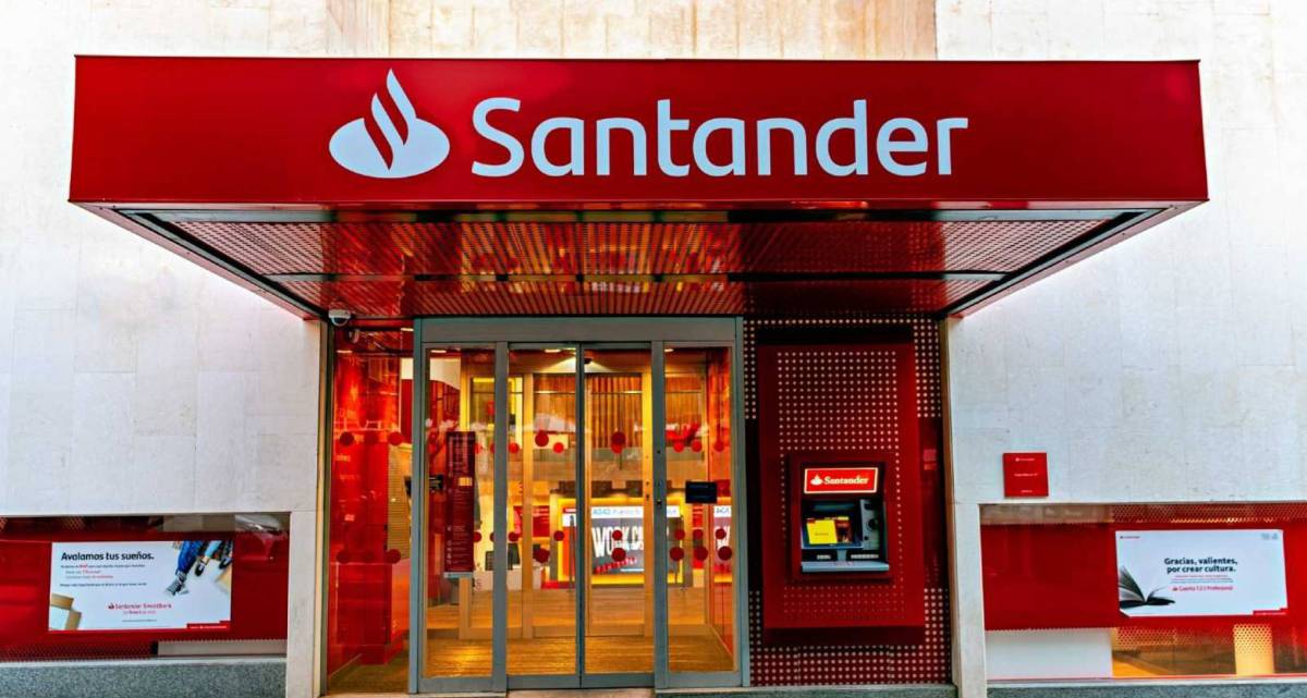 Sucursal de Banco Santander.