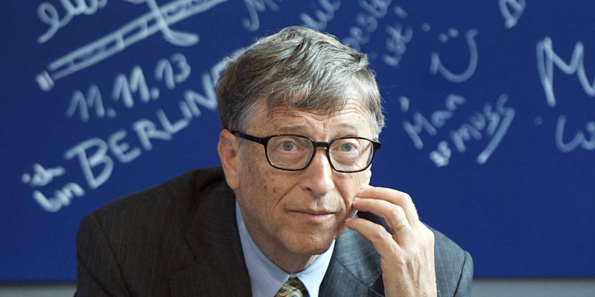 Bill Gates, fundador de Microsoft.