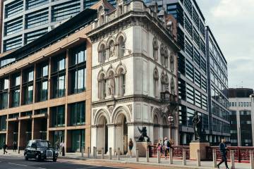 Sede de Hogan Lovells, en la Atlantic House, Holborn Viaduct, Londres.