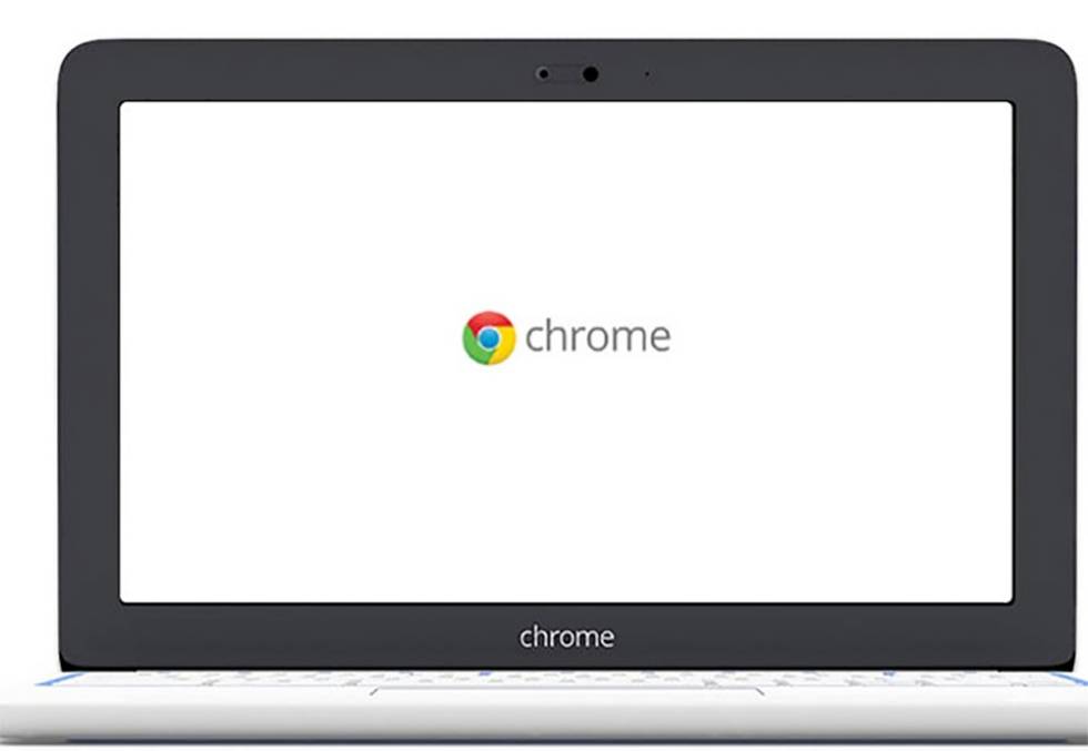 Pantalla de inicio de un Chromebook.
