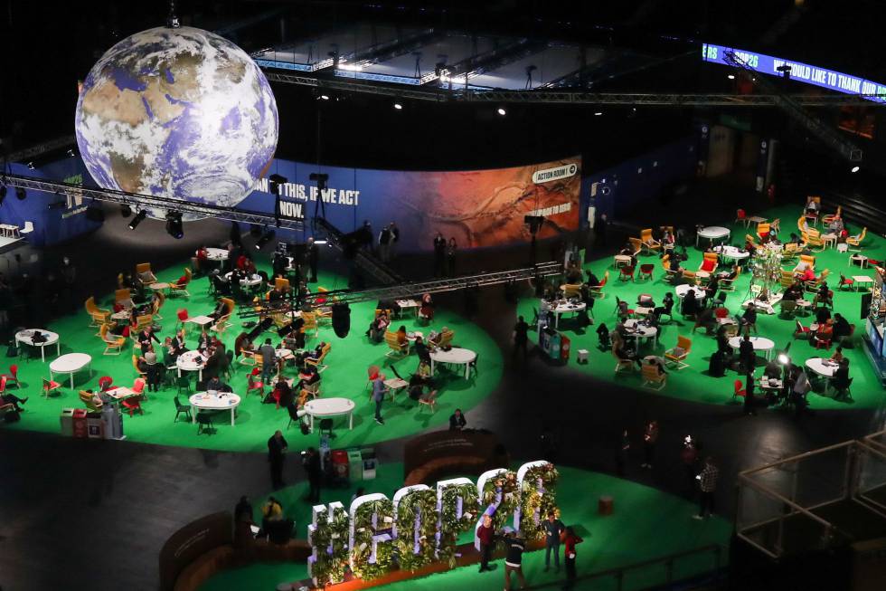 Vista General de la COP26, que se realizó la semana pasada en Glasgow, Escocia