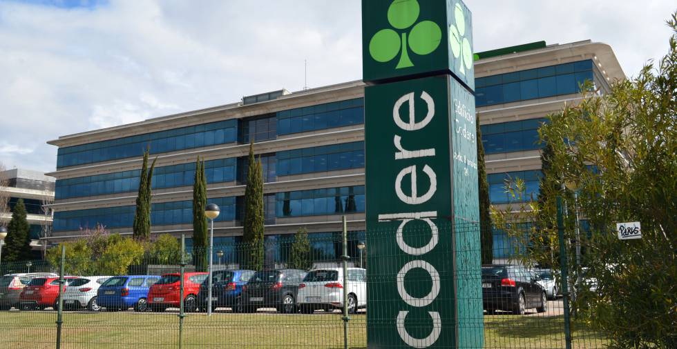 Sede de Codere, en Madrid.