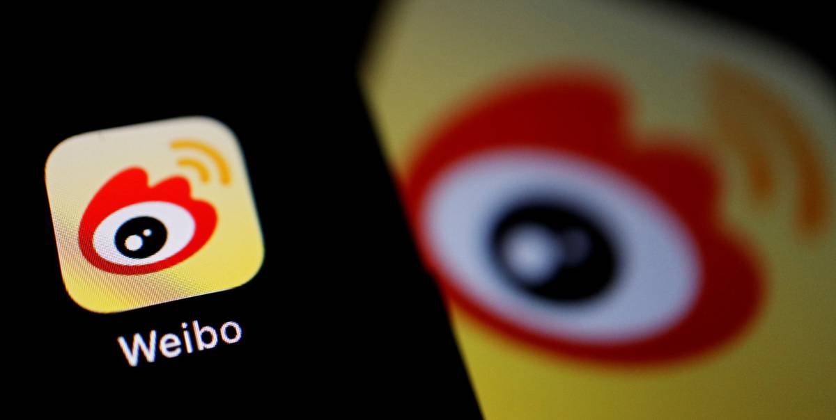 Logo de Weibo, el llamado Twitter chino.