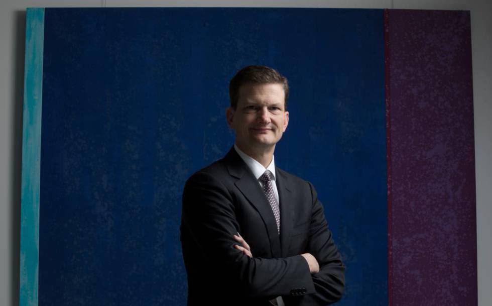 William Thomas, presidente de KPMG, en sus oficinas de Madrid.
