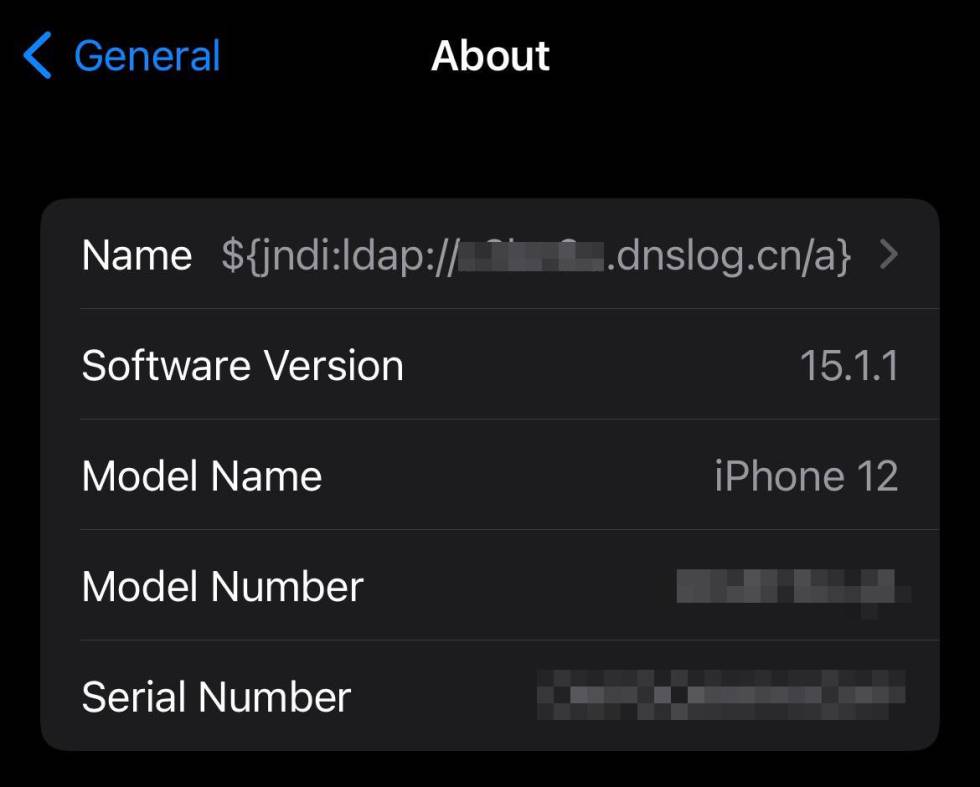 Imagen de la nueva amenaza para iPhone.