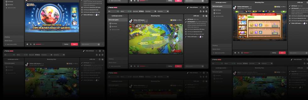 TikTok estudio para ordenadores.