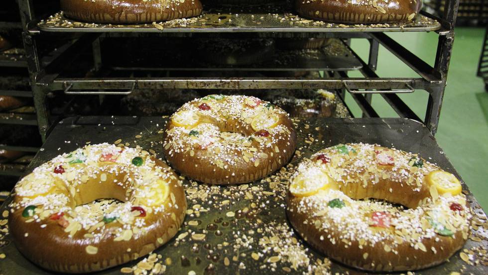 Roscones de Reyes elaborados en El Corte Inglés.