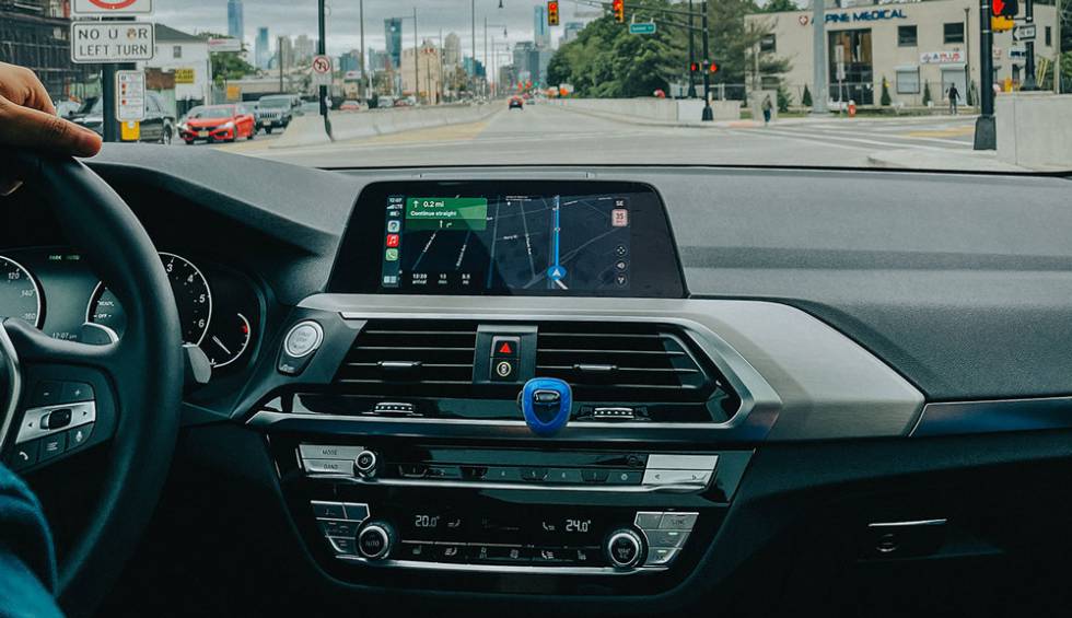 Apple CarPlay en un vehículo