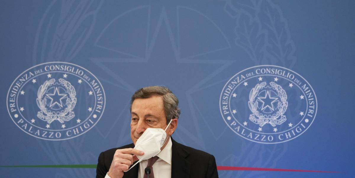Mario Draghi, primer ministro de Italia.