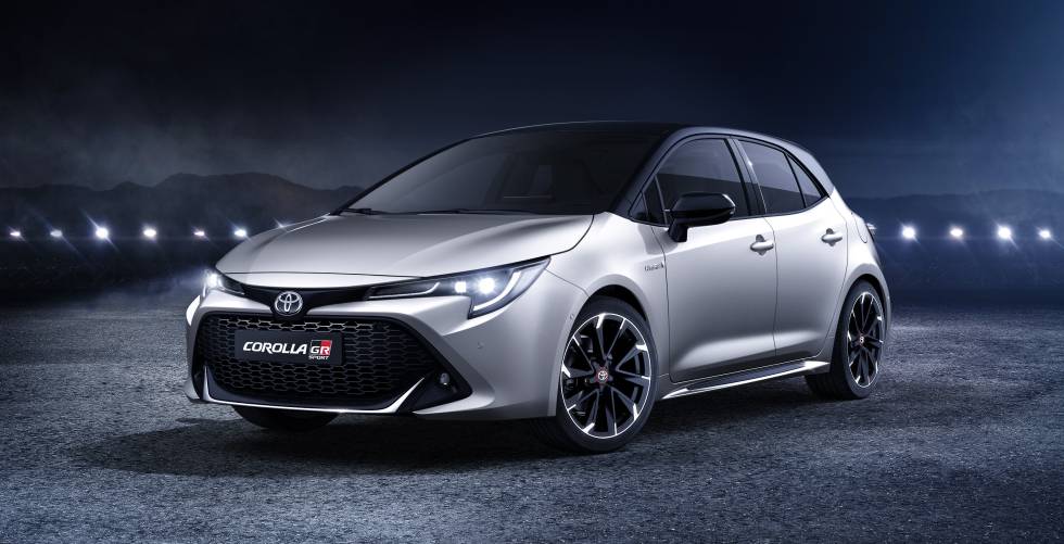 Imagen de un Toyota Corolla, el coche más vendido en España en enero de 2022.