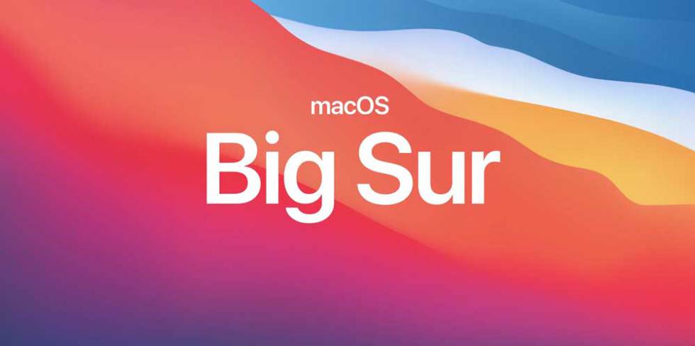 Logotipo de la versión Big Sur de macOS