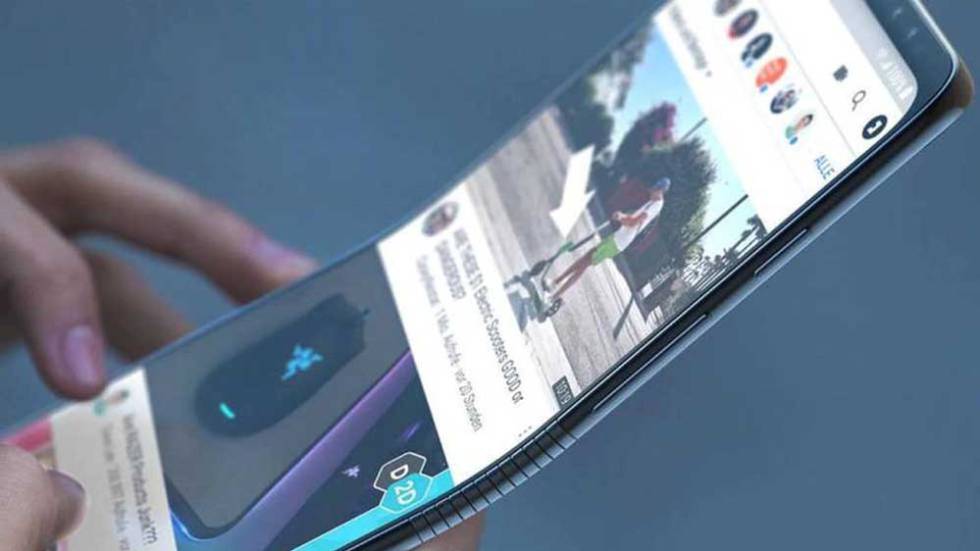 Dispositivo de pantalla plegable