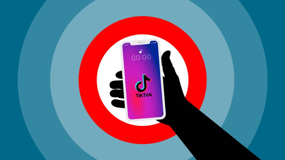 Imagen de TikTok con fondo