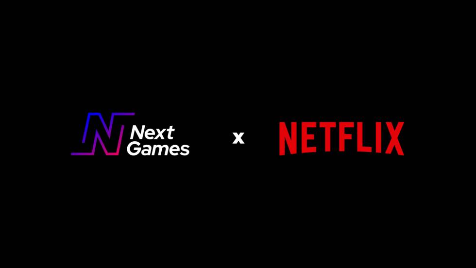 Logotipo de Next Games y Netflix
