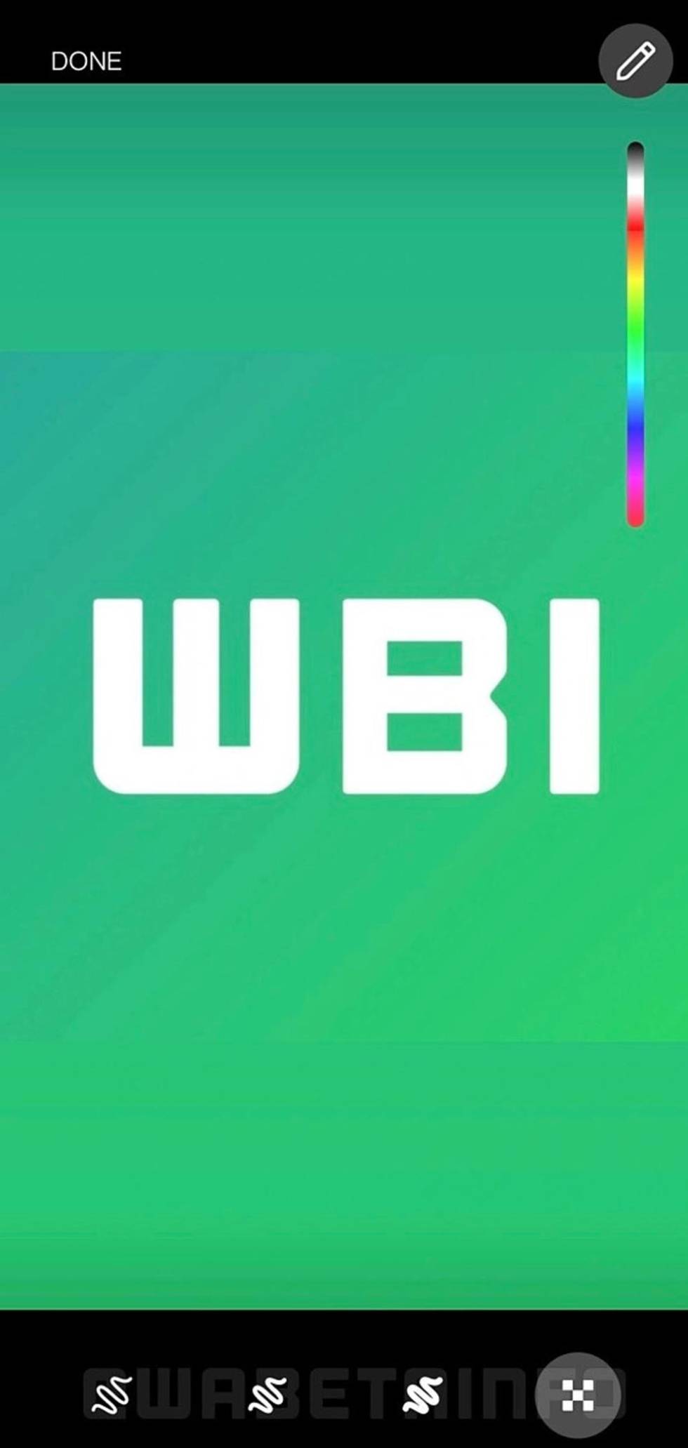 Editor blur en WhatsApp para Android
