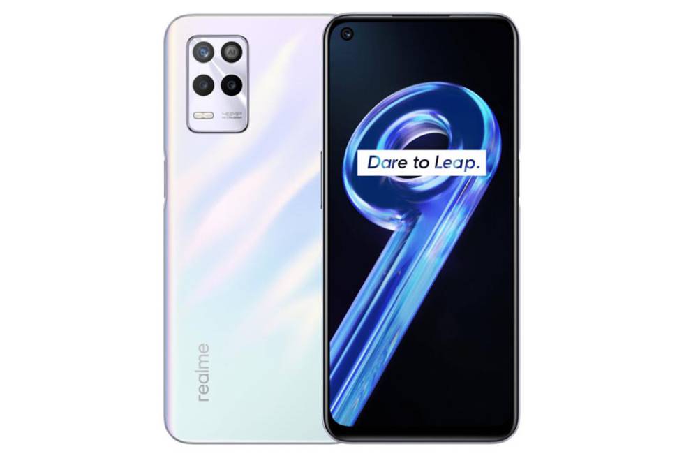 Imagen frontal del realme 9 5G