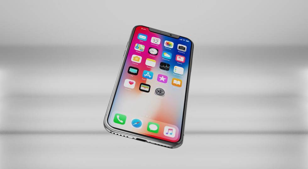 Teléfono iPhone con iOS
