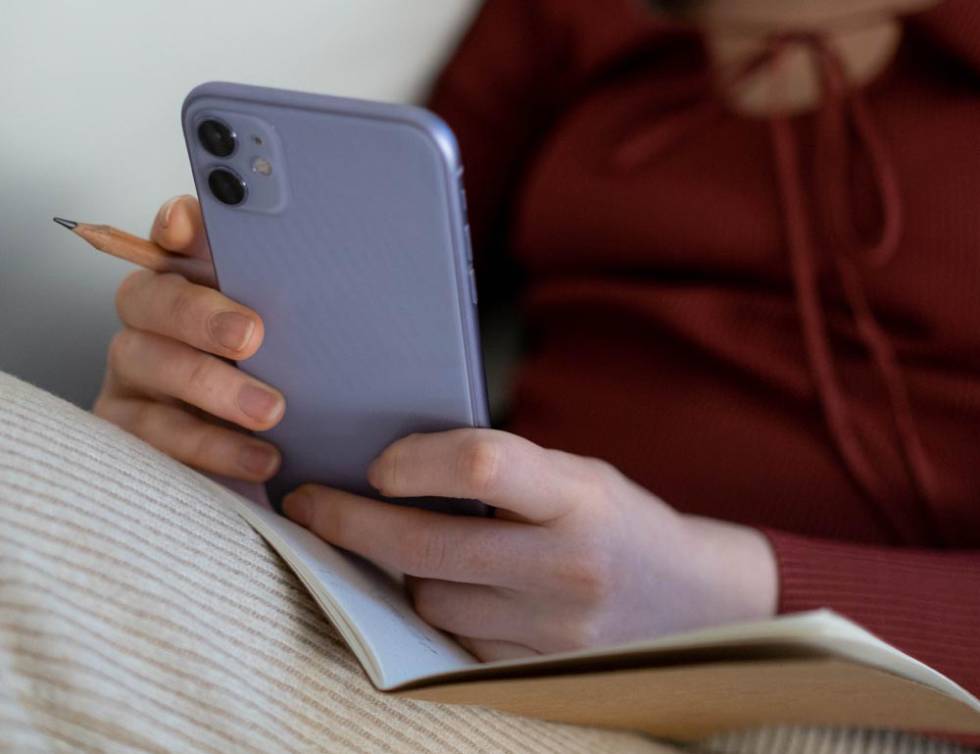 Uso de un teléfono iPhone