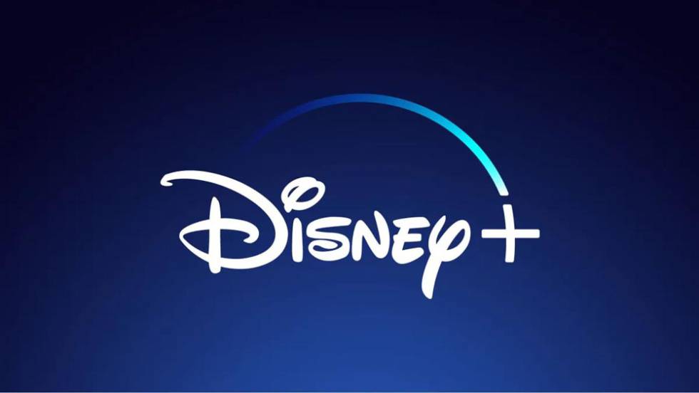 Logotipo de Disney+ con fondo azul