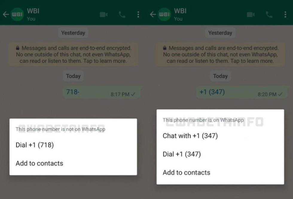 Nuevo acceso a contactos en WhatsApp