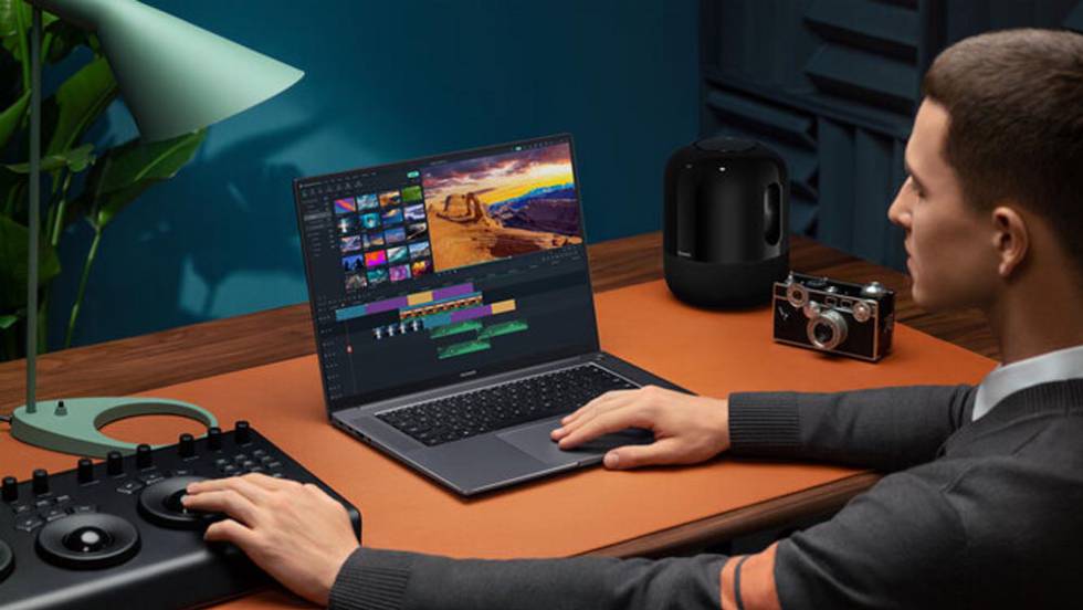 Uso del portátil Huawei MateBook 16